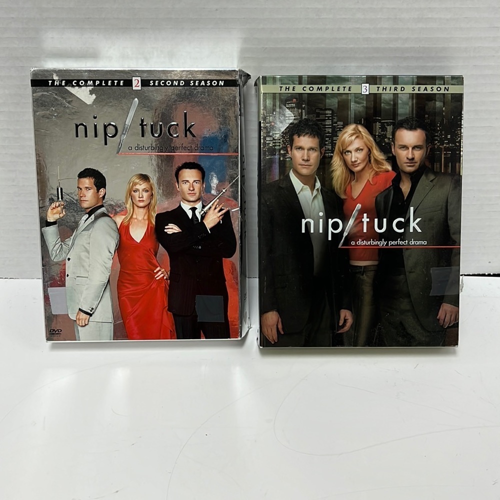 Nip tuck season 2 and 3. DVD set.
